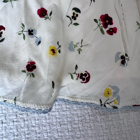 DOEN GAP Cream Floral A-Line Girls' Skirt - Picture 7 of 7